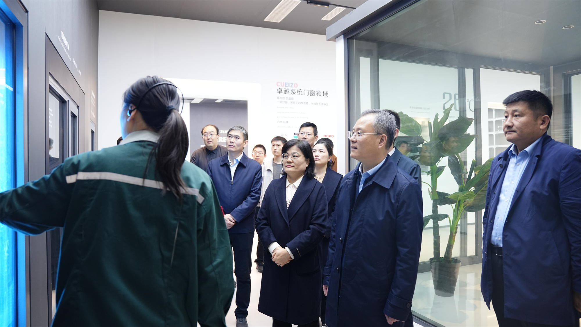 省工信厅总工程师、二级巡视员孙京军一行 莅临卓越精工调研指导