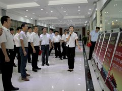 梁山县委常委、组织部部长王建一行莅临天意机械调研