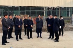 王营区长调研天意机械大宗固体废物循环利用项目