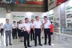 市人大常委会副秘书长、办公室主任孟青松一行莅临天意机械调研